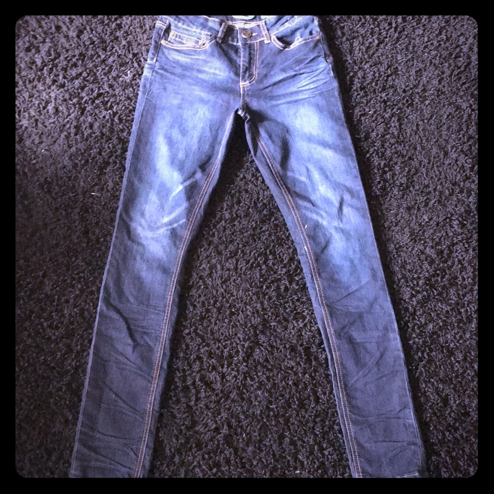 Hi waisted skinny jeans